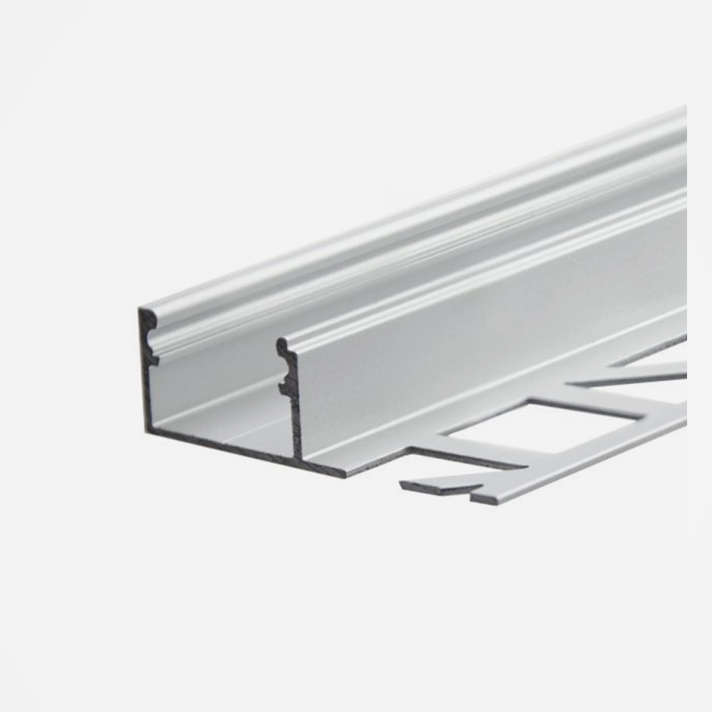 2m ALU-Leiste "FLAT" Aluminium-Profil Abdeckung für LED Streifen 11,95€/m 