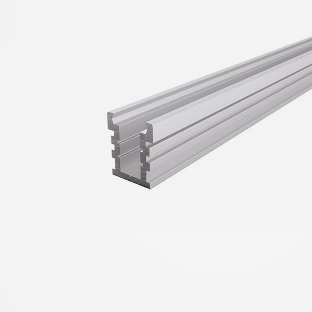 Alu Profil für LED Streifen U-Profil silber eloxiert 17 x 12mm