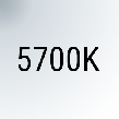 5700K kaltweiß