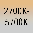 Tunable White 2700 - 5700K