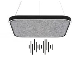 Akustikleuchten
