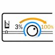Dimmer Dimmer am Adapter Symbol