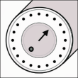 Icon integrierter Dimmer