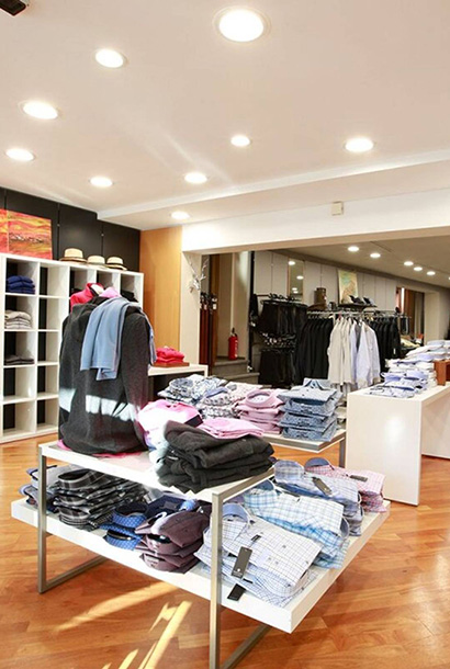 LED-Downlights zur Shopbeleuchtung