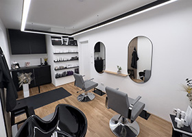 Salonbeleuchtung