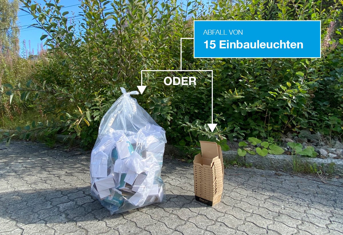 Nachhaltige Kartonverpackung ohne Plastik