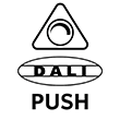 Dimmbarkeit Dimmbar (DALI/Push) Symbol