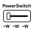 Dimmbarkeit PowerSwitch Symbol