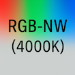 Farbtemperatur RGB+4000K Symbol