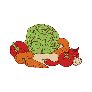 Farbtemperatur 5000K Vegetable (560nm) Symbol