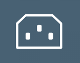 META 25 LED Displayleuchte mit IEC C13/C14 Kaltger�te-Buchsen