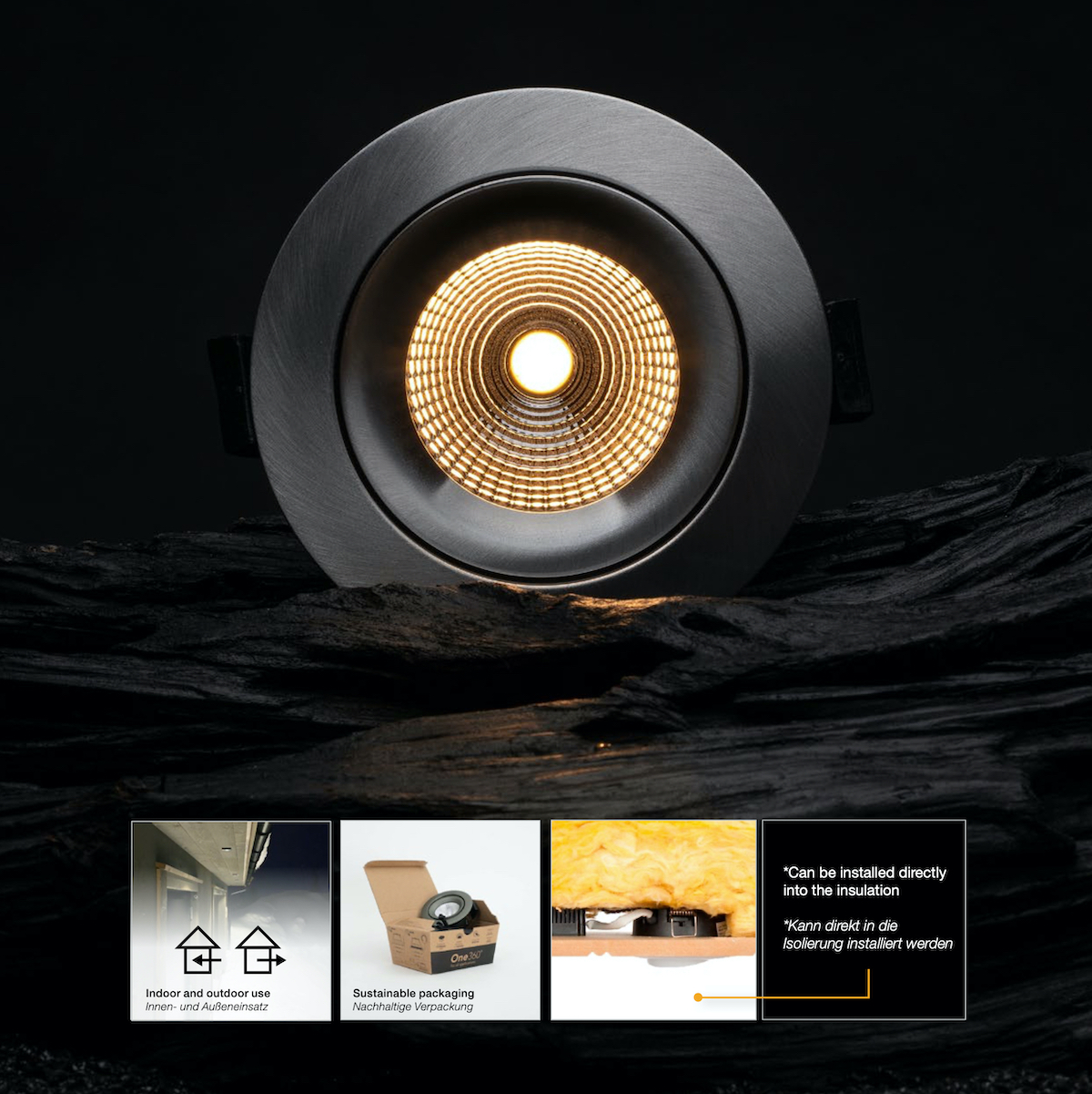 SLC One 360� � schwenkbares LED-Downlight, Produktbeschreibung